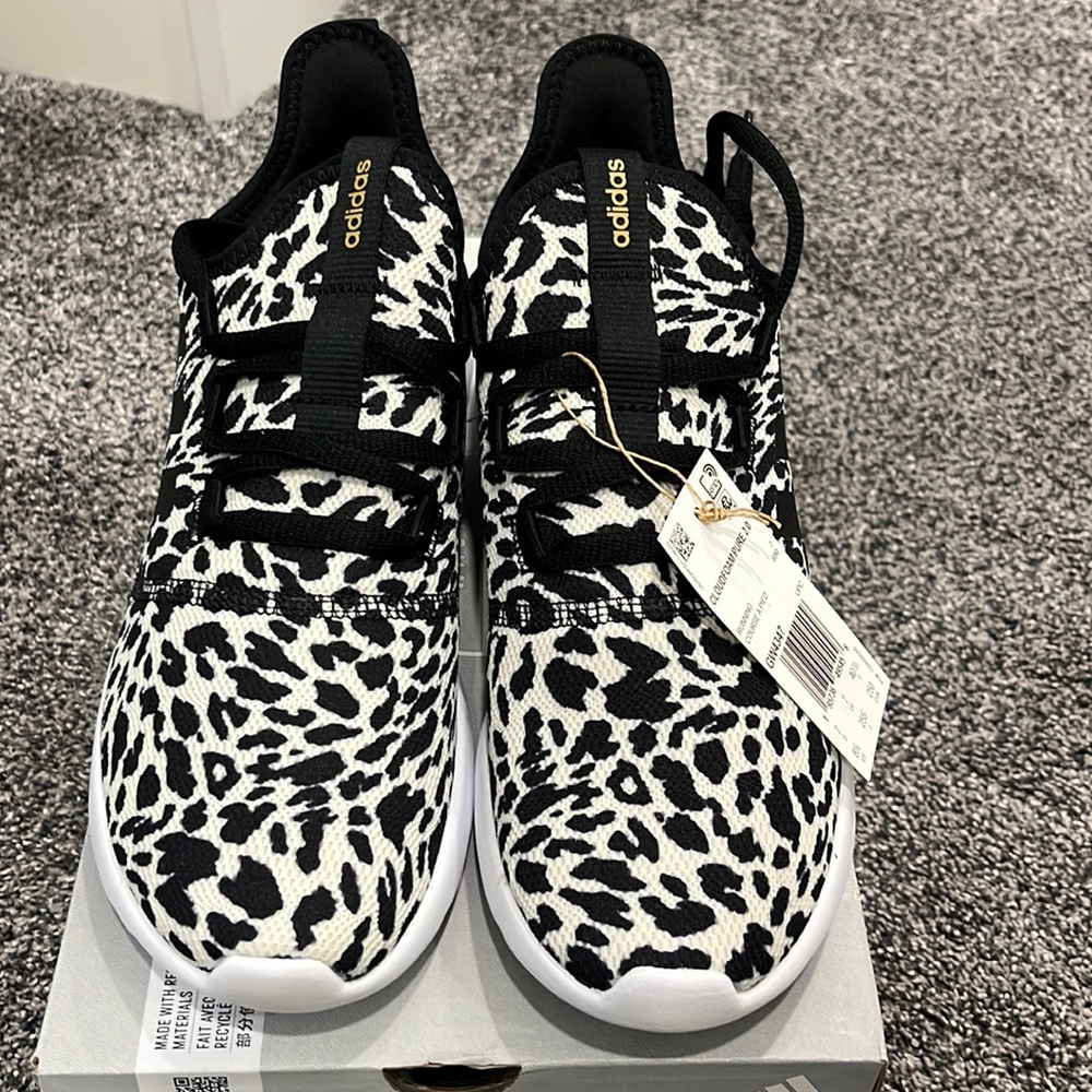 Adidas Women’s Cloudfoam Pure-2.0 Running Shoe - GW4347 Size 5.5 Snow Leopard